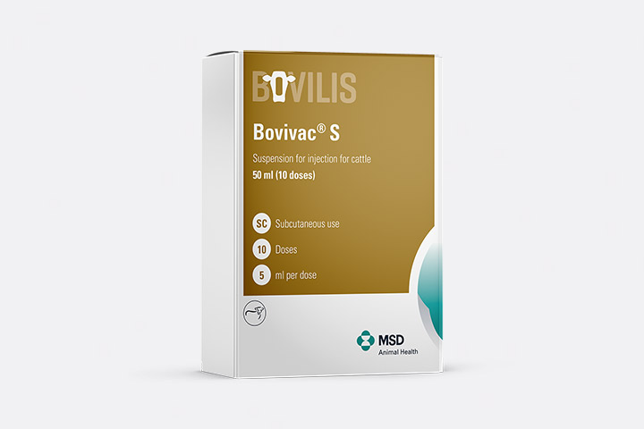 Bovivac S product packaging shoot